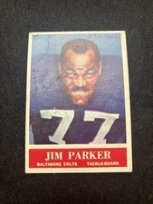 1964 PHILADELPHIA #  8 JIM PARKER   VGEX C 6616