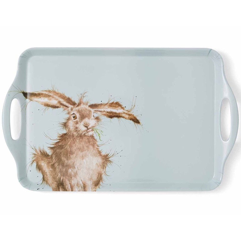 Pimpernel Wrendale Designs Hare Brained Large Serving Tray Melamine 48cm