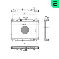 ERA MotorküHler WasserküHler 673233 FüR Mazda DE3FS Bifuel MZR DE5FS