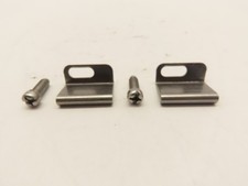 Hoffman AL18 Lid Clamp Kit Enclosure/Junction Box 304SS Clip & Bolt Lot/Set of 2