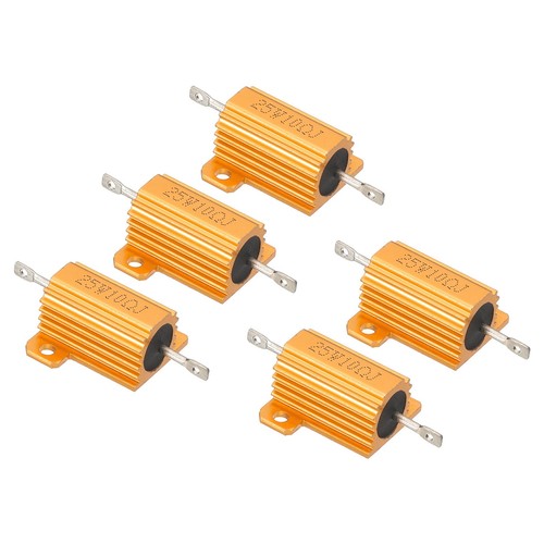 Kit 100 Resistenze 27k Ohm 1/4W 1% – Pellicola Metallica, Tolleranza ±1%, Per Progetti Fai-da-te E Laboratorio