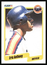 1990 Fleer #222 Eric Anthony Free Shipping
