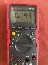 Amprobe AM-520 HVAC Multimeter Tested Working