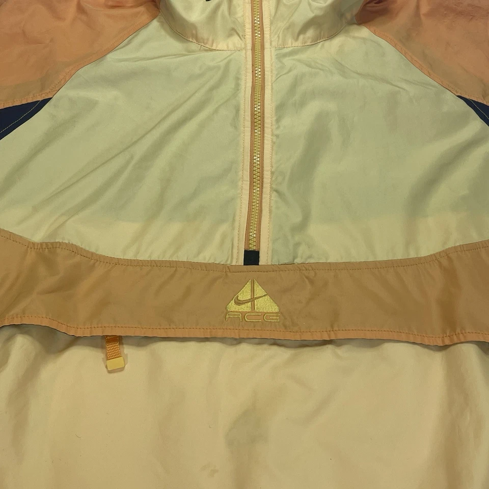 Винтажный Nike ACG пуловер Anorak куртка мужская L внешний слой 3 1/2 1/4 молнии Y2K 90-х - Изображение 4 из 4