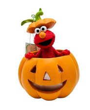Sesame Street Elmo In Pumpkin Halloween Table Top Decor 2025 NEW