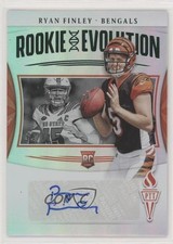 2019 Panini Passing the Torch Rookie Evolution Green 6/10 Ryan Finley Auto 4l6