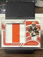 2024 Panini Immaculate Collection Patches IL-ACR Amari Cooper 25/25 💥Cool patch