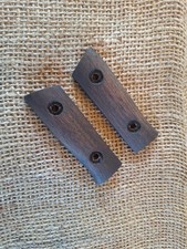 Set of Grips And Rivets for WW1 Italian Carcano Bayo . Aged Repro.