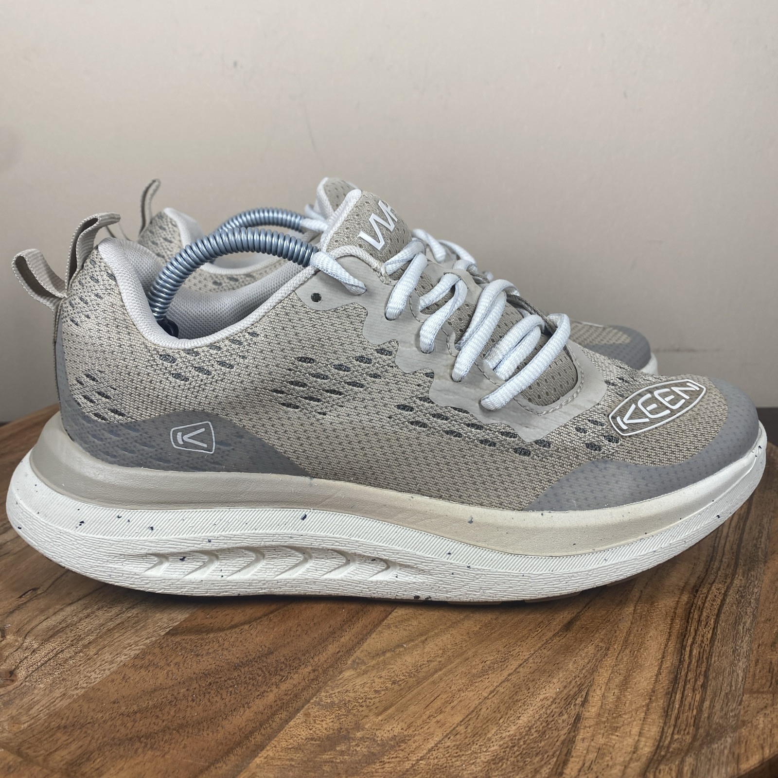 Scarpe da trekking Keen WK400 donna beige marrone taglia 8