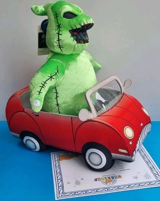 Build A Bear Oogie Boogie Lights Auto Nightmare Before Christmas Halloween Neu