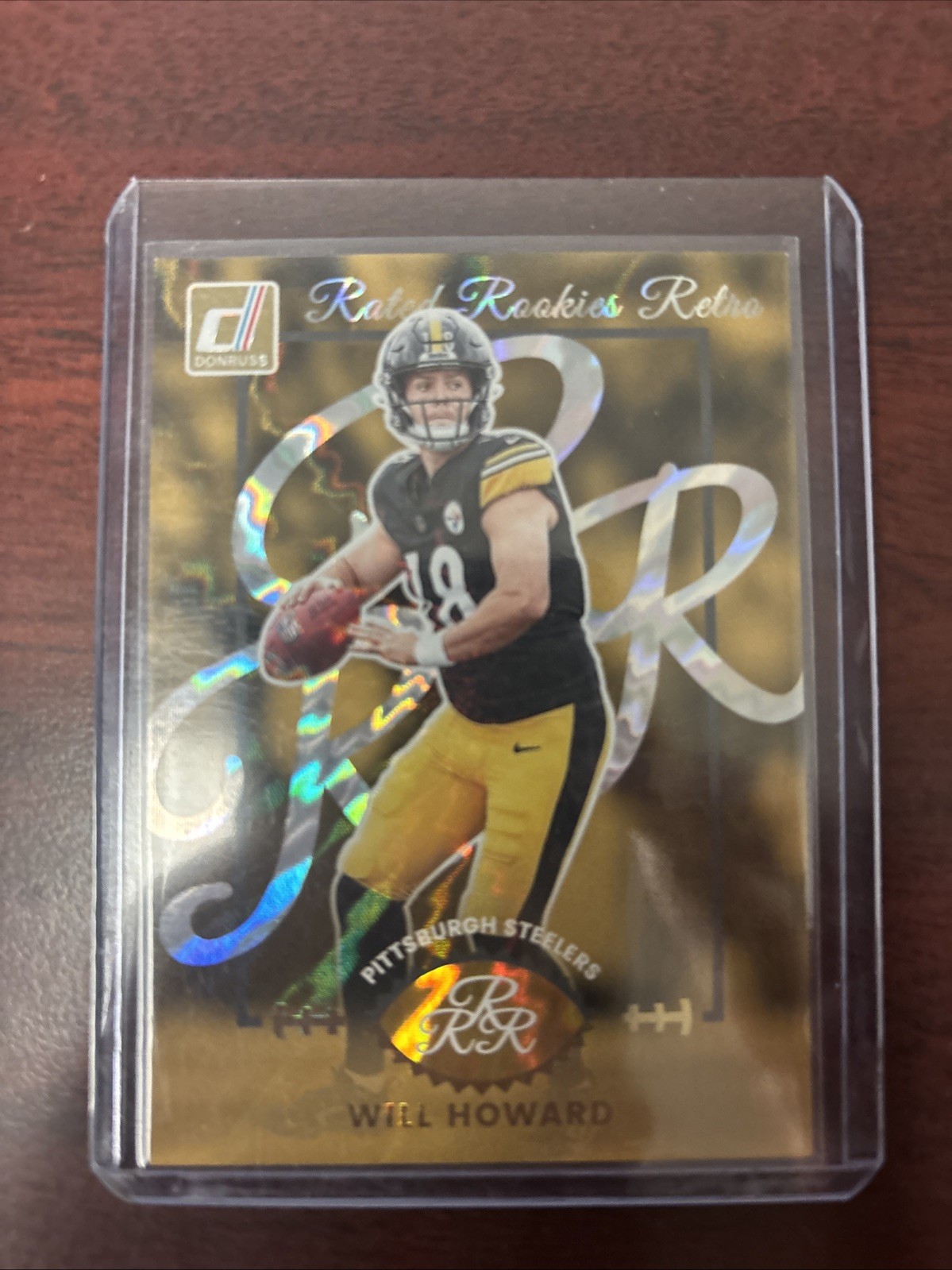 2025 Donruss - Rated Rookies Retro Will Howard #15 (RC)