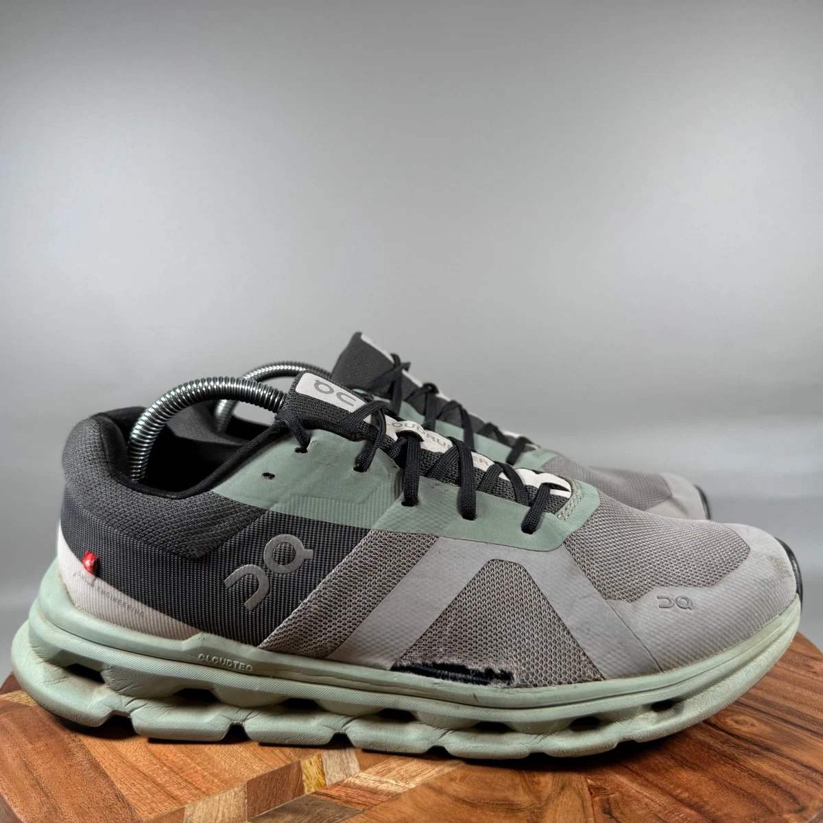 On Running Cloudrunner 46.99021 Athletic Sneaker Mens 9M Green Mesh Road Running Men main image 4