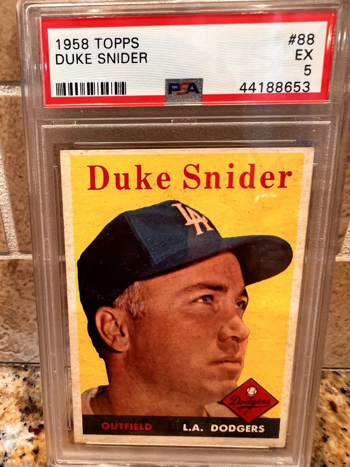 1958 Topps - Duke Snider #88 PSA 5