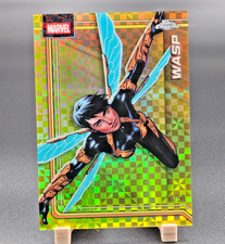 2026 Topps Chrome Marvel Comics WASP #194 Gold X-Fractor Parallel Serial 38/50