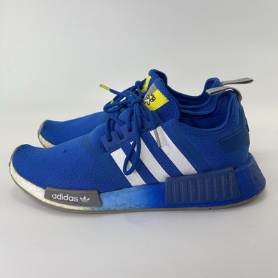 Adidas NMD R1 Blue Bird Running Shoes Sneakers GY1349 Mens Sz 10.5
