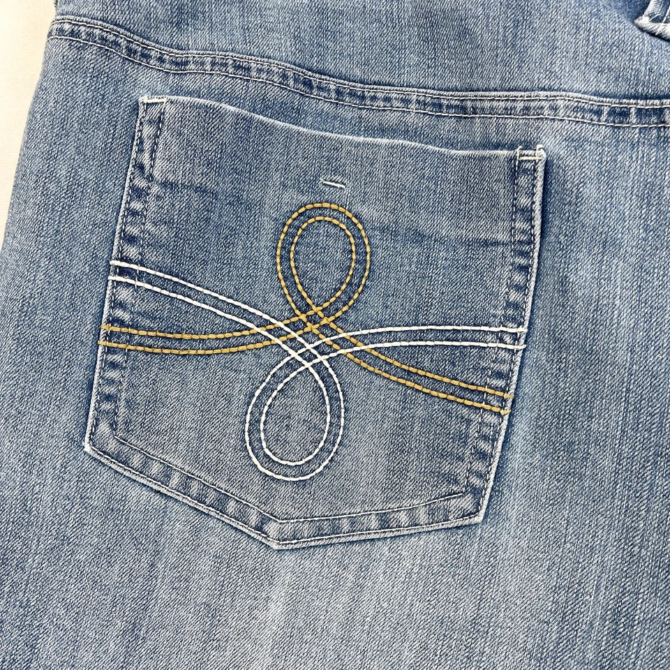 Женские джинсовые шорты Duck Head размер 20 Вт Y2K опрятные классические легкие вареные минималистские - Изображение 4 из 4