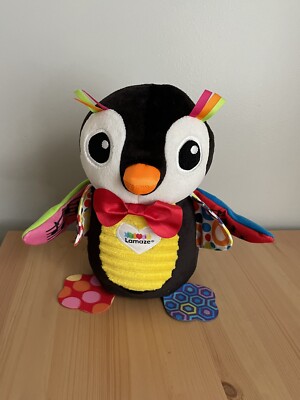 Lamaze Symphony Oscar Penguin Musical Interactive Tactile Baby Toy Plush