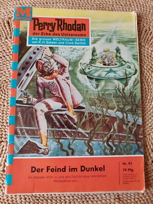 Perry Rhodan 1. Auflage Nr. 93   (Z  2-3) - Erstauflage 1963 - Kurt Mahr