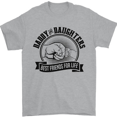 Daddy & Daughters Beste Freunde Vatertag Herren Maglietta 100% Baumwolle