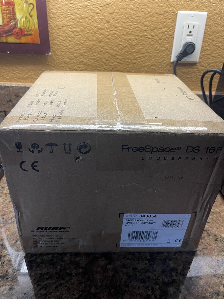 Bose FreeSpace DS 16F Loudspeaker, WHITE | eBay Bose FreeSpace DS 16F Loudspeaker, WHITE | eBay