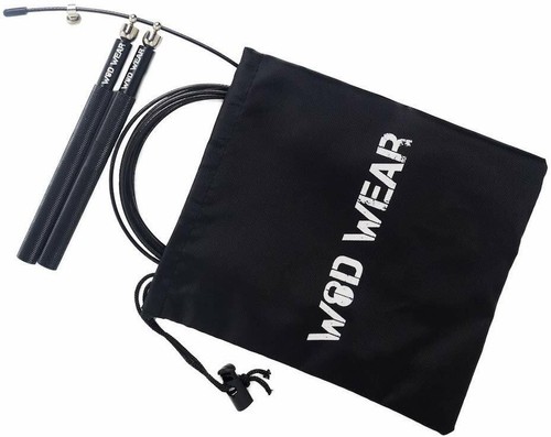 WOD Wear Aluminio Ajustable Velocidad Salto Cuerda Boxeo Crossfit Cardio - Imagen 3 de 6