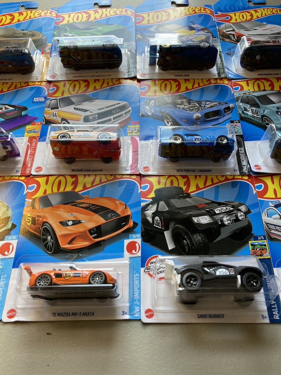 Hot Wheels Racing Lot Track Day Race Cars Rare Hot Wheels Diecast