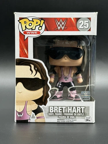 Funko Pop! WWE - Bret Hart 25 - Vaulted