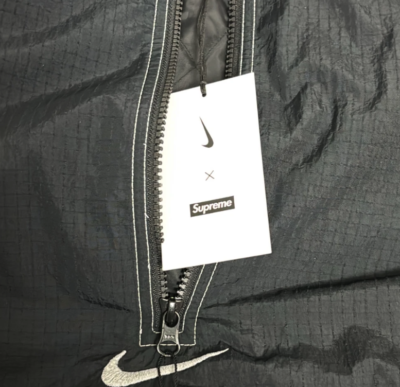 Supreme x Nike Ripstop Pullover Black - 24SS FQ0340-010 | eBay