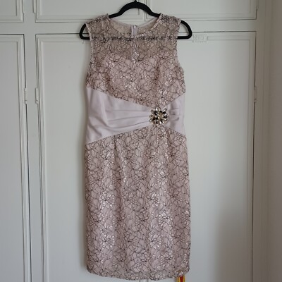 Nightingale Mother Of Bride Lace Dress With Bolero 12 | eBay UK Nightingale Mother Of Bride Lace Dress With Bolero 12 | eBay UK