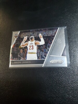 2017-18 Panini Prizm Get Hyped Lebron James 