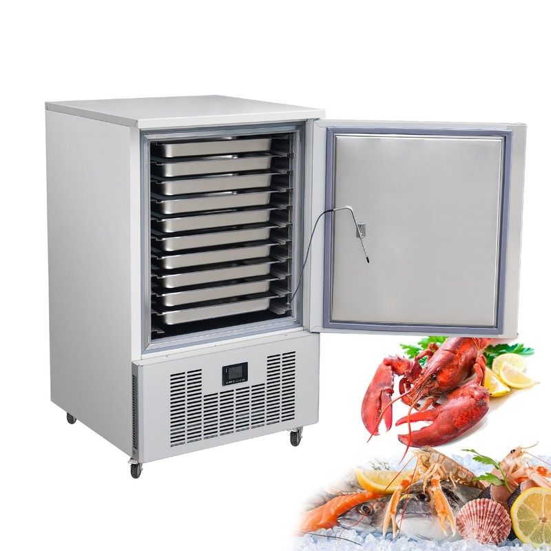 Kolice Commercial 10 Trays Blast Chiller Blast Freezer Chest Freezer lowest-40°F