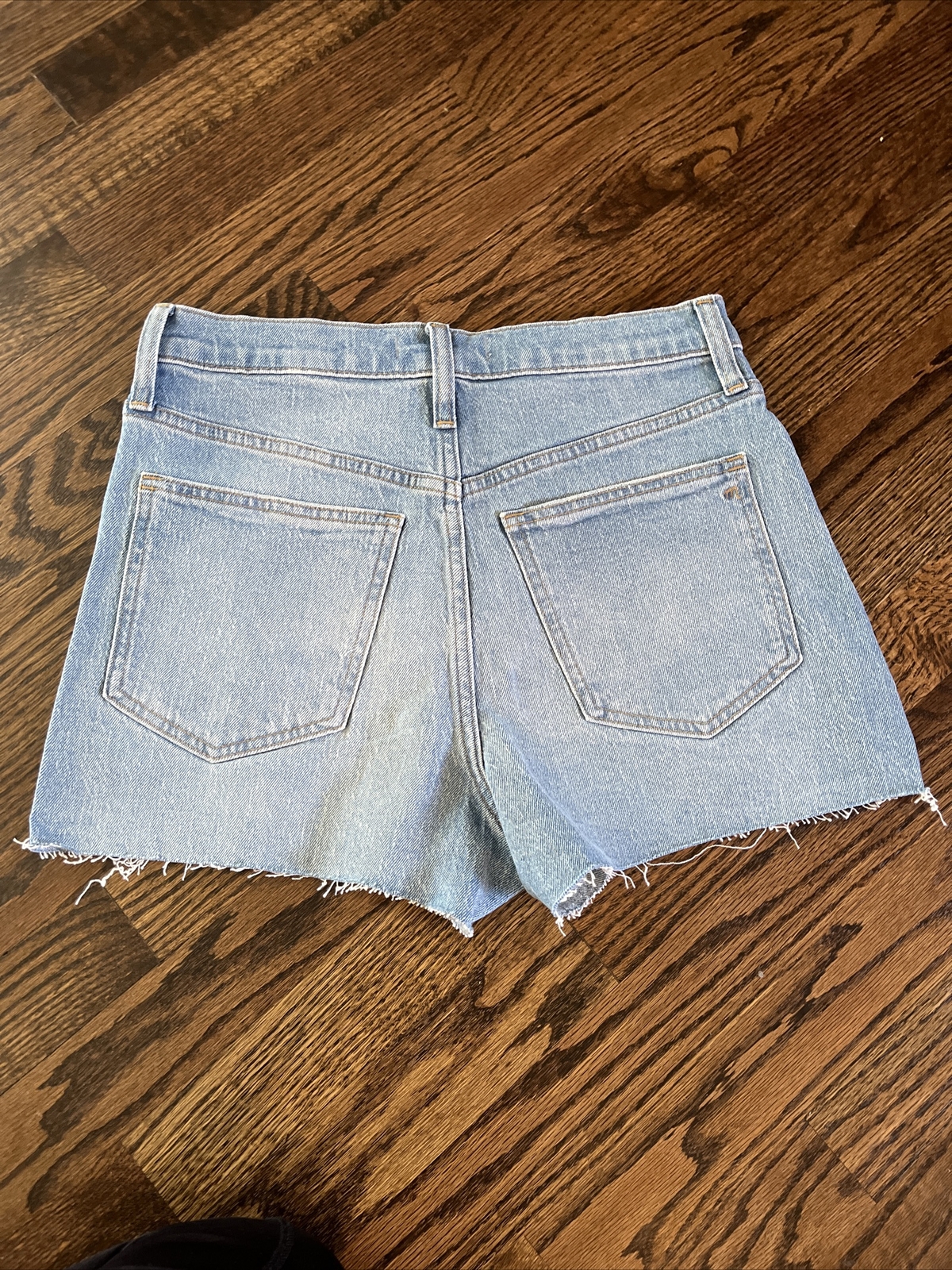NEW Madewell The Perfect Jean Shorts Denim Womens Sz 27 NF039 With Magic Pockets - View 9