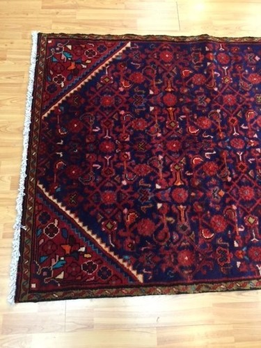 3'9" x 9'10" Turkish Floor Runner Oriental Rug - Hand Made - 100% Wool - Picture 4 of 5