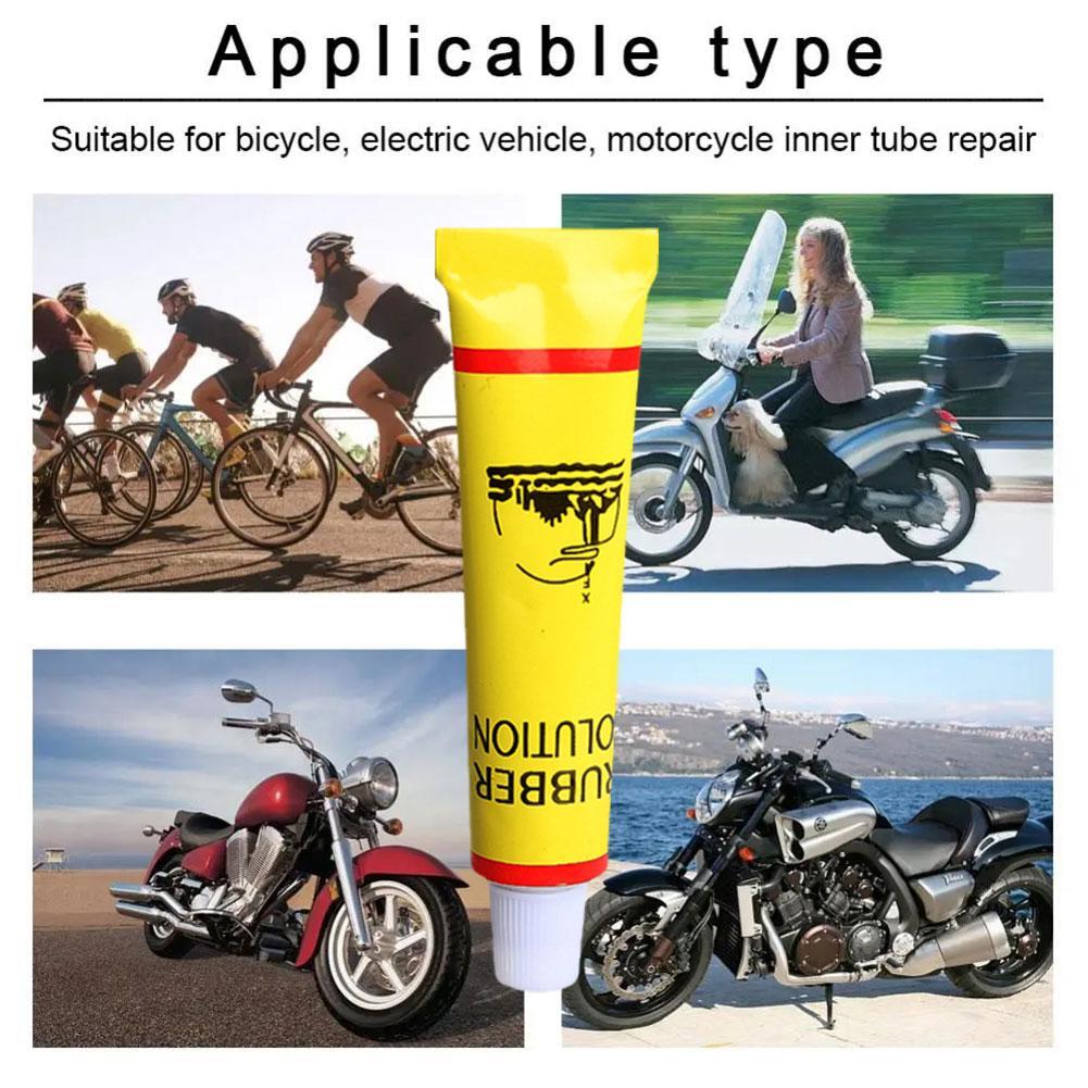 1/4/8 Rubber Solution Cement Puncture Glue Repair Bike Tyre Bicycle
