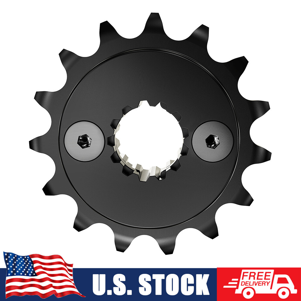 NICECNC 15T Front Sprocket For Honda XR650L (1993-2025) - Black