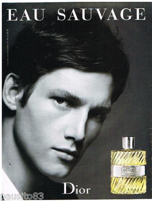 ADVERTISEMENT ADVERTISING 095 2005 DIOR Eau de Toilette Men WILD WATER