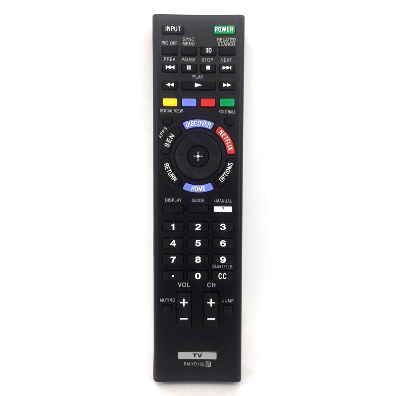 Sony Smart TV Remote Control RM-YD102 Replacement for SKDL-55W XBR-79X 85X  