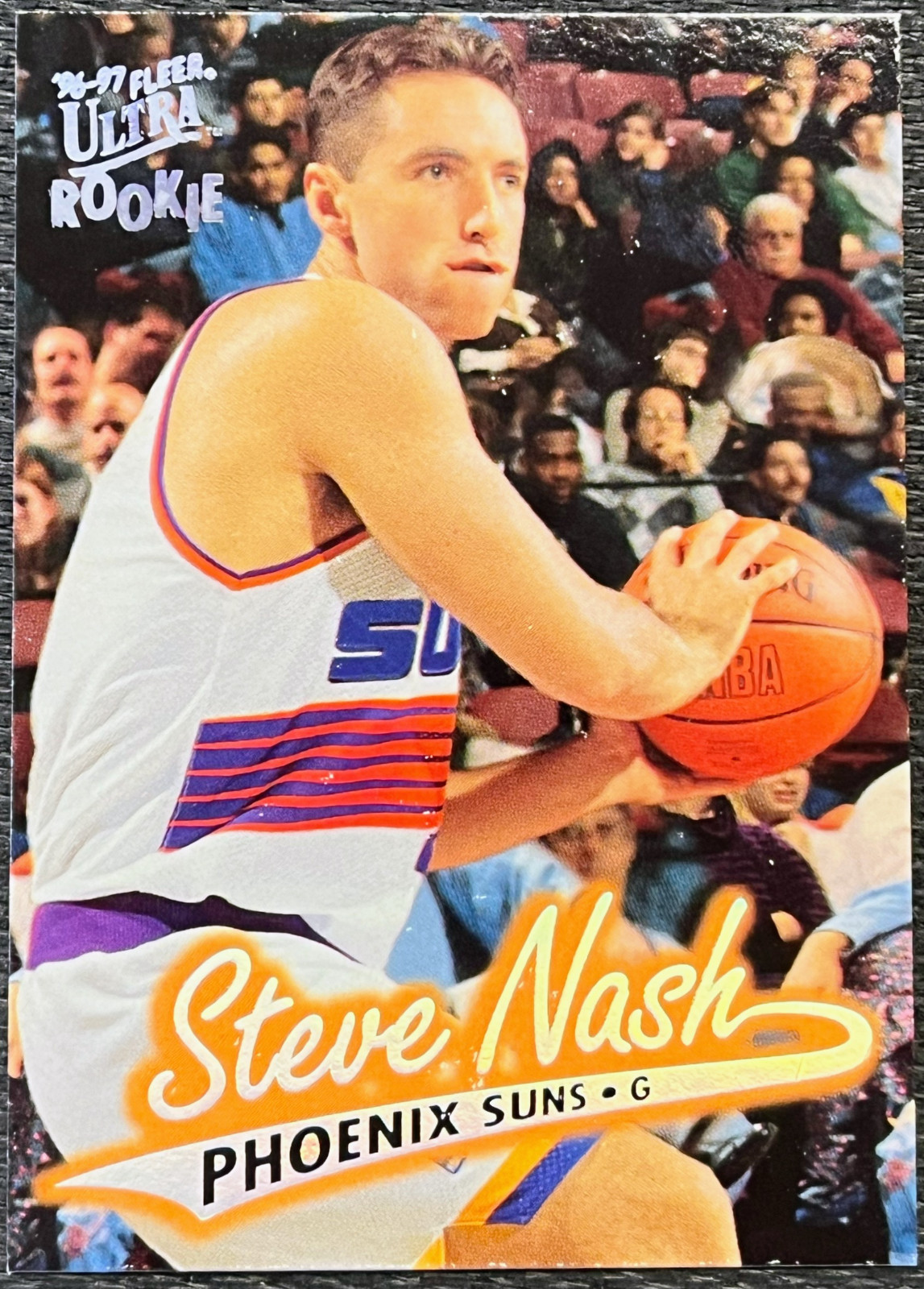 Steve Nash 1996-97 Fleer Ultra #87 Rookies (RC) Suns