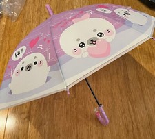 NEW Give Me Your Heart Umbrella Children's Cute Adorable Kids' Rain Brolly Gift 