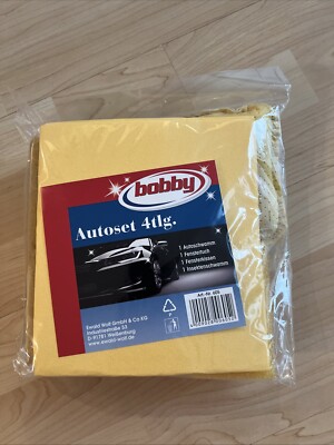 Bobby Autoservice 4 Teile Schwamm Tuch Kissen Pflege Autowäsche Neu
