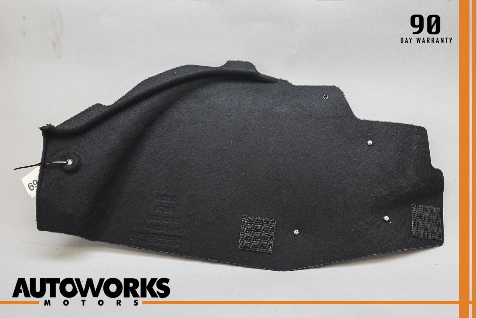 03-13 Maserati Quattroporte M139 Left Side Center Console Lower Trim Panel OEM