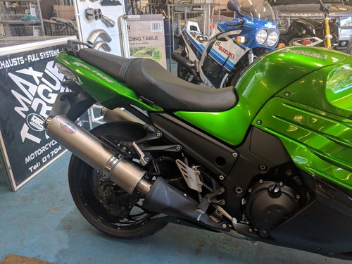 Escape de motocicleta KAWASAKI ZZR1400 ZX-14R 12 - 21 rendimiento legal en carretera/carrera - Imagen 17 de 50