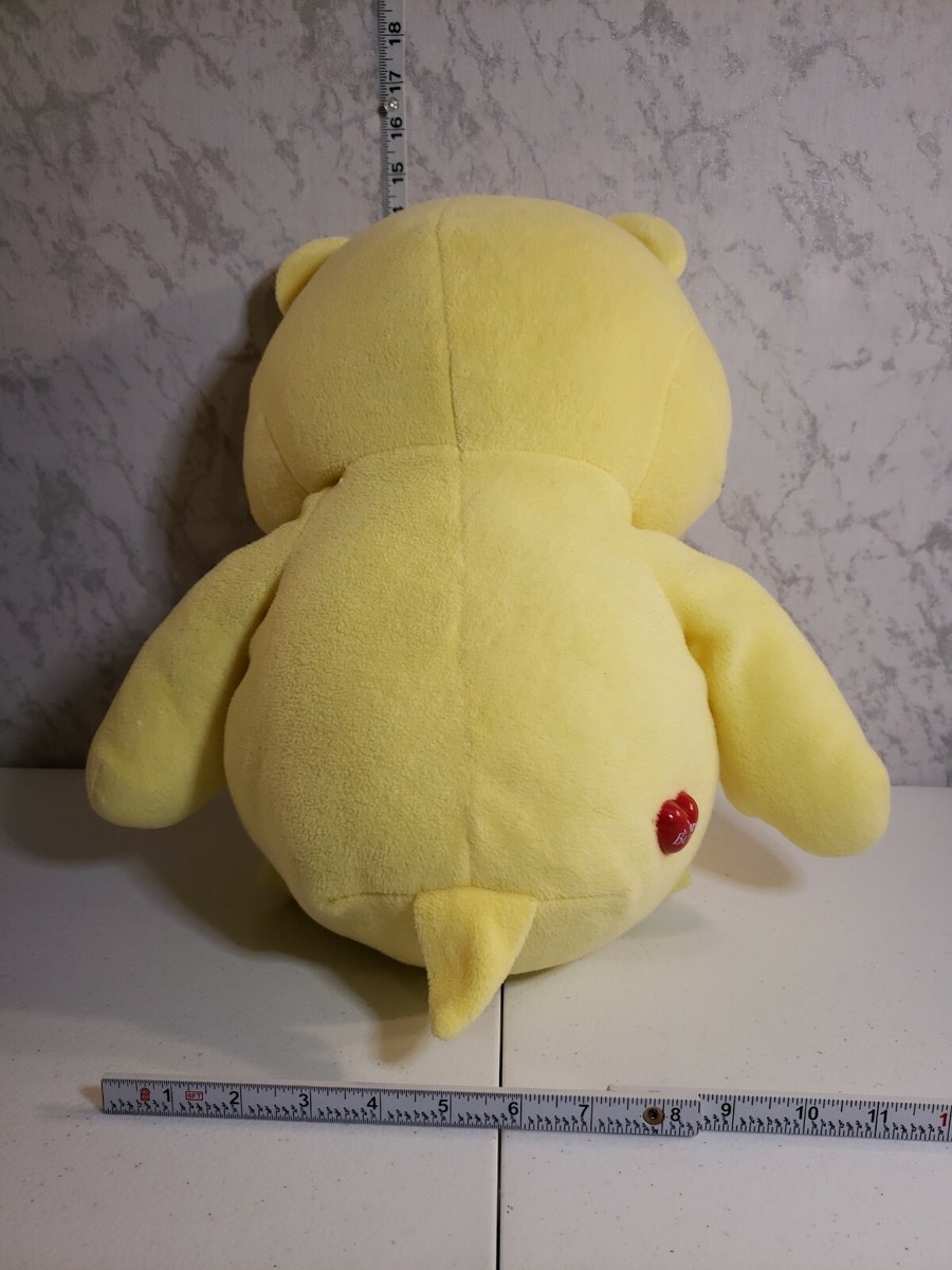 9090小物 bear Care Bears 2000s Funshine bear, has a rattle inside | Depop