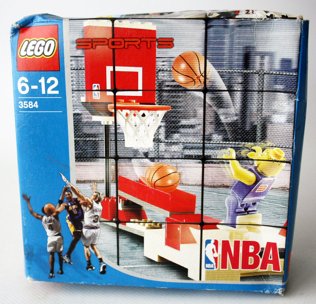 RARE 2003 LEGO SPORTS NBA 3584 RAPID RETURN BASKETBALL KOBE NEW