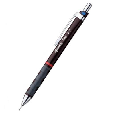 Rotring Tikky - Mechanical Pencil - 0.7mm - Burgundy Barrel - Blue Color Coded