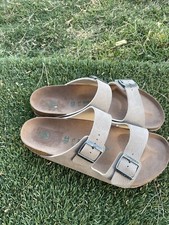 Mens Birkenstock Arizona Vegan Sandals Sz 11