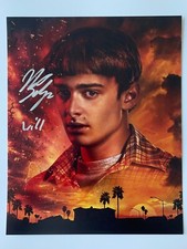 NOAH SNAP In Person Signed Autograph 20x25cm Stranger Things