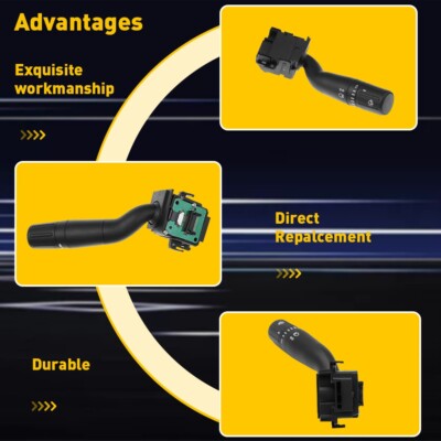 2011 2012 2013 Ford F150 Turn Signal Multifunction Wiper Adjuster Lever Switch E - Foto 4