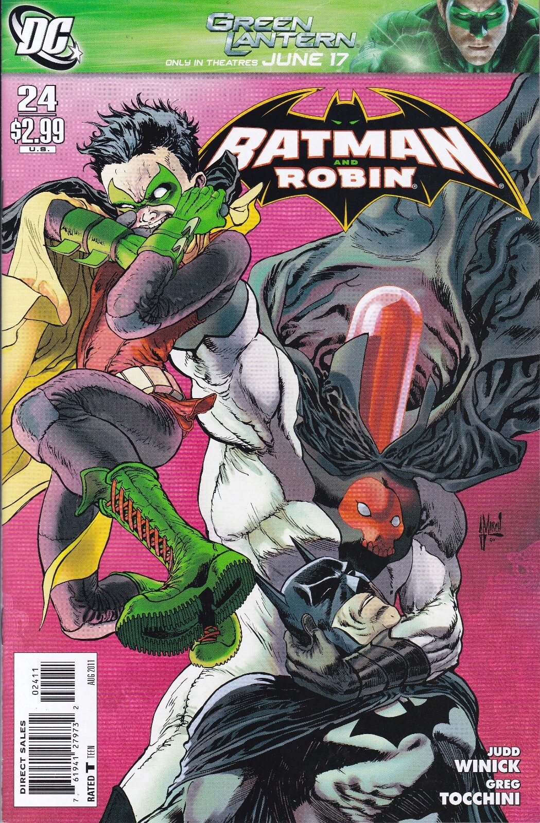 BATMAN AND ROBIN (2011) #24 - Back Issue