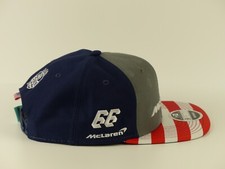 Officiële F1 Fanartikelen F1 McLaren New Era Bobble Hat – Daniel Ricciardo 2022 Replica, Papaja/zwart, Unisex, One Size Verstappen Cap 2021